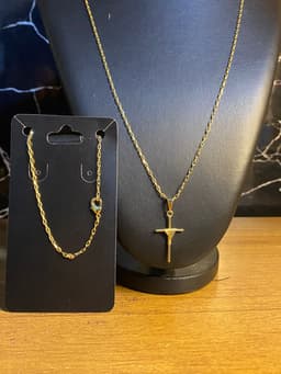 KIT PROMOCIONAL - CORRENTE, PINGENTE E PULSEIRA